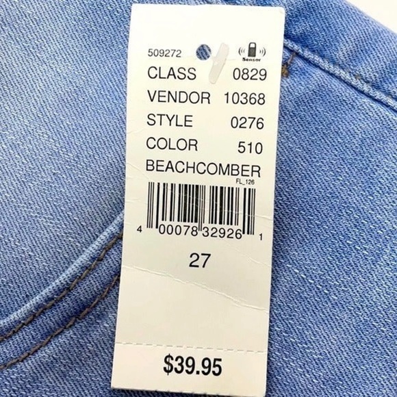 Pacsun Super Stretch Shortie Shorts Blue 27 - Picture 4 of 12